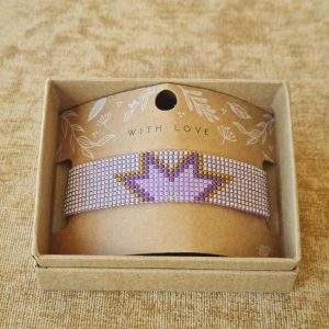 Brazalete MOSAIC Estrella Malva