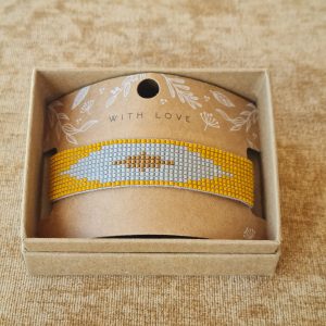 Brazalete Mosaic Amarillo