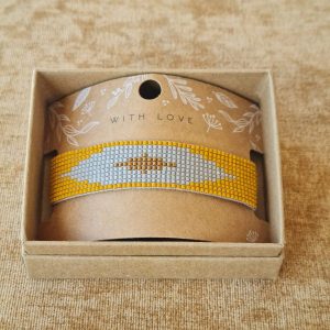 Brazalete Mosaic Amarillo
