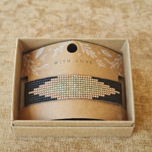 Brazalete Mosaic Negro