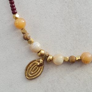 Gargantilla Nepal Nira Marrón