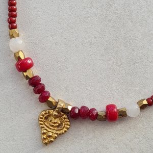 Gargantilla Nepal Nira Rojo