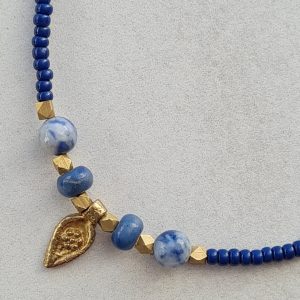 Gargantilla Nepal Nira Azul