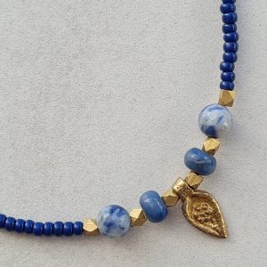 Gargantilla Nepal Nira Azul