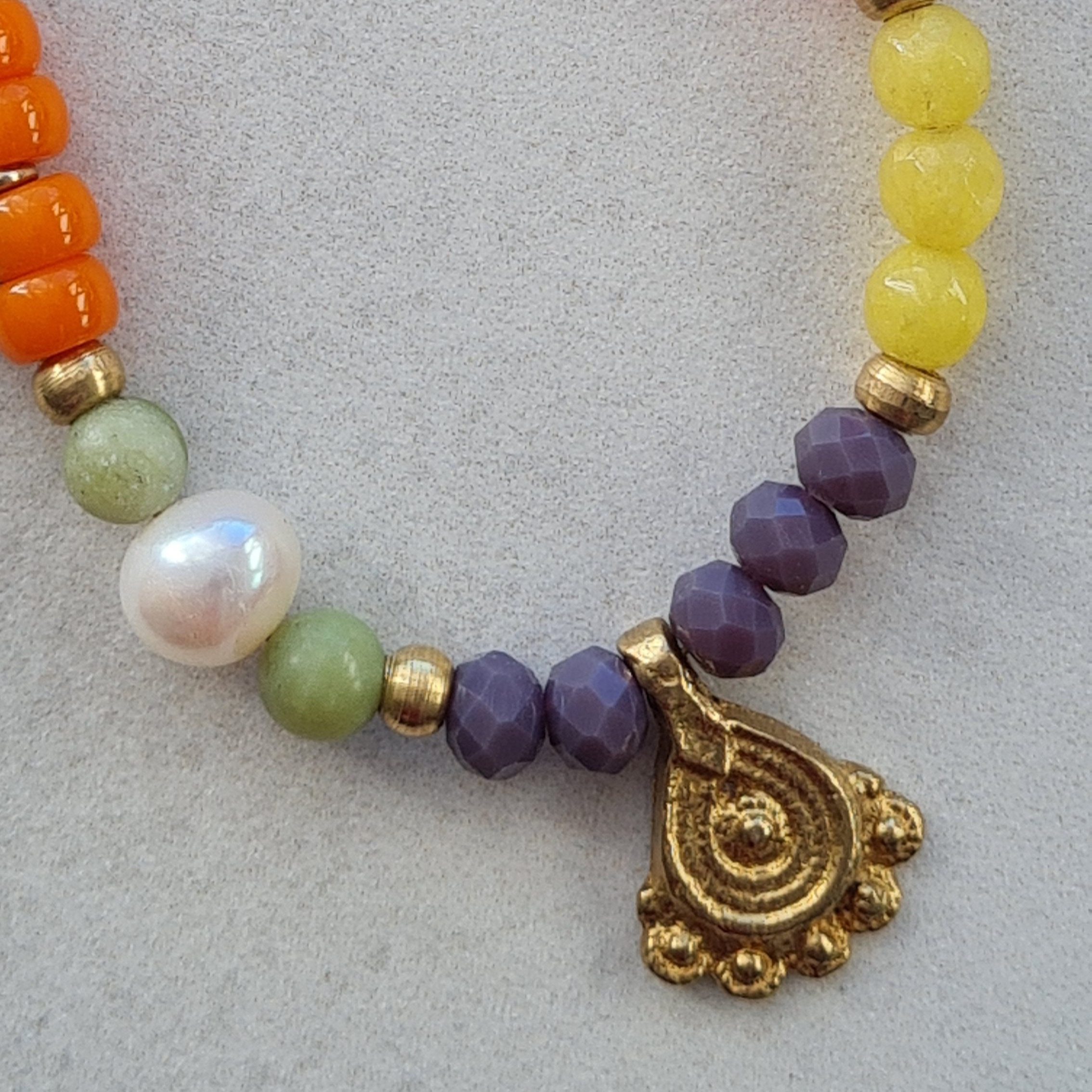 Collar Nepal Ritual Verde