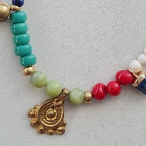 Collar Nepal Ritual Turquesa